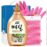 참그린매실500용기 고무장갑32cm 망사수세미(3종)
