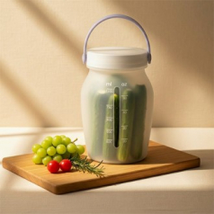 파파러브 다회용 실리콘 보관용기 1500ml