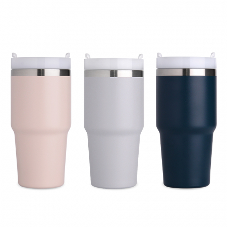 텀블러 미니선풍기 기프트세트 600ml 빨대텀블러1개 초경량 LED핸디선풍기1개 손선풍기 #3
