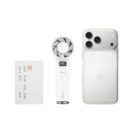 LAAON 급속 냉각 LCD디스플레이 휴대용 미니 냉각 선풍기 BLDC모터 4000mAh 대용량배터리 ITB-Hfan500ICE #4