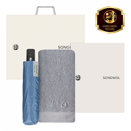 송월 호텔 클래식40  타올 1장 + 송월 SW3단비즈니스완자 우산 2조세트 #2