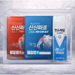 신신 멘소래담 구급키트 28-1호 ( 신신파프 5매입 2팩 + 멘소래담 에어파스 180ml)