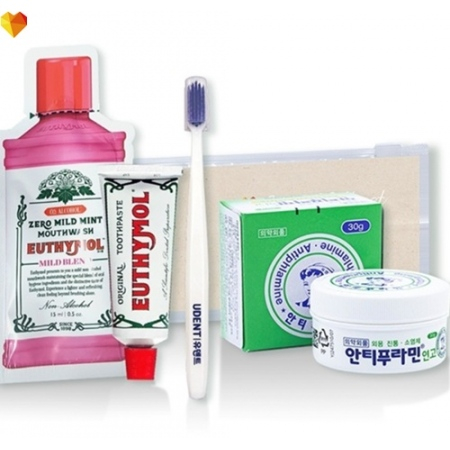 유시몰 유덴트세트 14호(치약20g+알칫솔1개+가글15ml+유한양행안티푸라민연고) #4