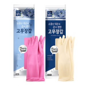 명진 손이 편한 고무장갑 XXL
