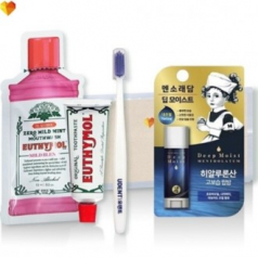유시몰 유덴트세트 2호(치약20g+알칫솔1개+가글15ml+멘소래담딥립밤)