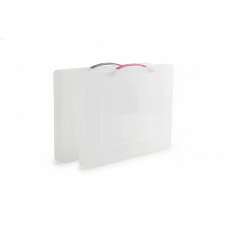 A4 손잡이 투명 클리어 정리용 화일케이스 #2