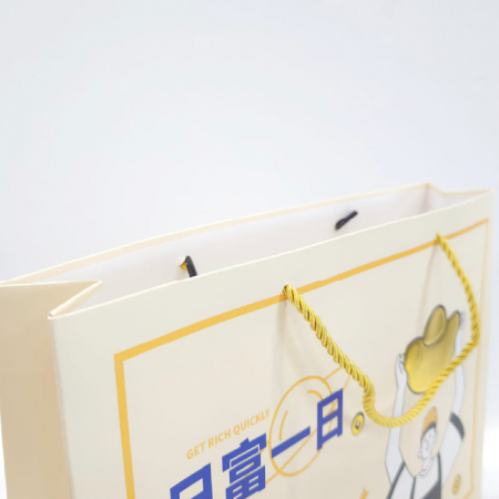 (Blossom) 컬러인쇄 종이 쇼핑백 가로형 (360×260×80mm) 1P #5