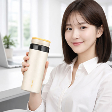 에디토 녹차거름망내장 스윙핸들 시그니처 파우더텀블러 400mL #5