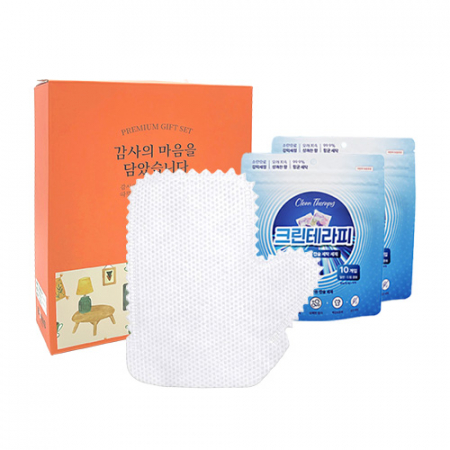 [살림어스] 크린테라피 캡슐세제10입 2p+깔끔이 부직포 장갑10입 #2