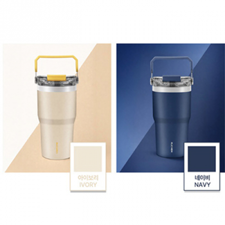 에디토 스윙핸들 음용방법다양화 시그니처 메가텀블러600mL #3