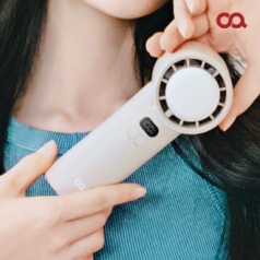 오아 아이스볼트맥스 휴대용 미니 핸디 냉각 손 넥 목 선풍기