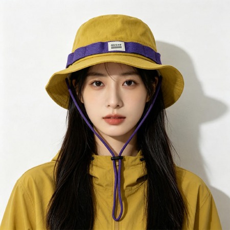 Blossom 감성 워크웨어 퀵드라이 남녀공용 버킷햇 1P #5