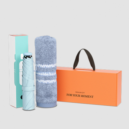 BS089 파스텔 블룸  초경량 미니 3단 우양산 암막 양우산 선물세트 답례품+송월타올 아날도바시니 #2