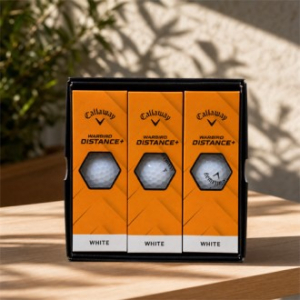 new 캘러웨이 워버드 디스턴스 9구 (2pc) 캘러웨이골프공 2피스골프공 비거리 골프공