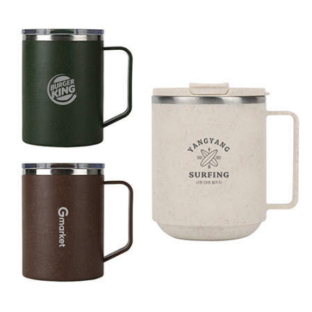 [오모키] 친환경 커피가루 에코브루 머그 500ml / 오피스 머그 400ml #3