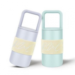 에디토 보온보냉 사계절사용 슬리브 파우더텀블러 400mL