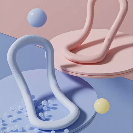 (Blossom) 프리미엄 스윗 컬러 스트레칭 요가링/마사지링- 1P #2