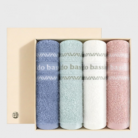 송월타올 AB 인디40 수건 4매입 선물세트 답례품 #3