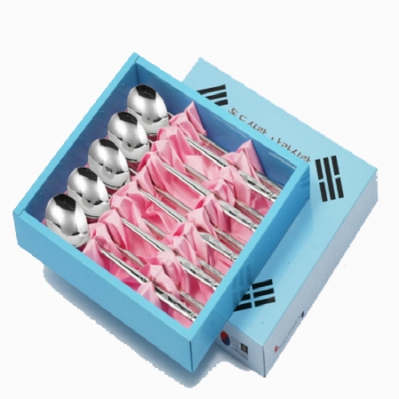 JJ707 퀸센스 독도사랑 수저세트 5벌 5인 #2