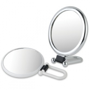 손잡이탁상 거울 HM-330 / 2배 확대 양면 거울