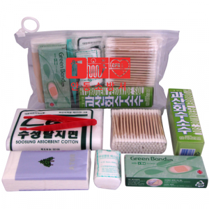 고리 투명 구급함 6호 7종