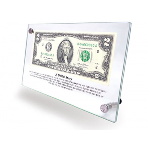 2달러 유리액자 // 국내제작