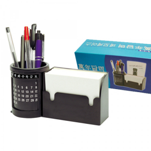 만년 달력 메모 케이스 메모함 + 요술달력 + 펜꽂이