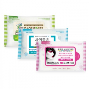 미소그린 Safe 물티슈 10매 홍보용