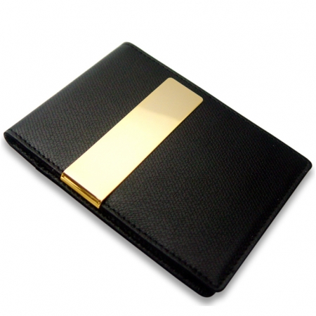 이태리 소가죽 골드 머니 클립 #2