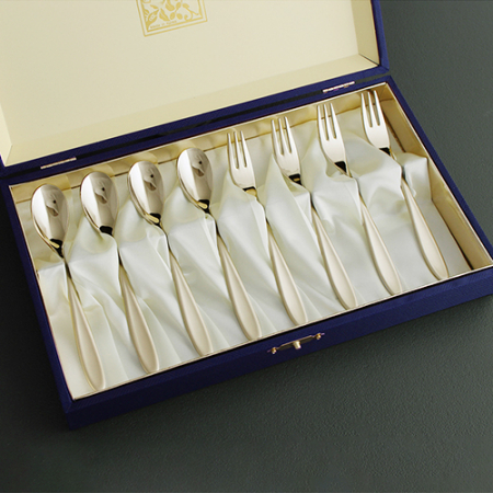 소울 골드 티스푼포크 VIP 8P // 남색케이스 #2