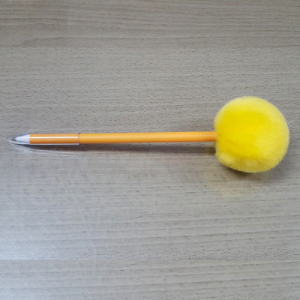 솜사탕 볼펜 (옐로우)