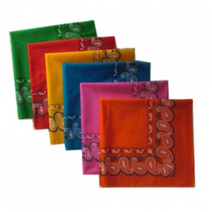 아메바 손수건 면 30수 55CM