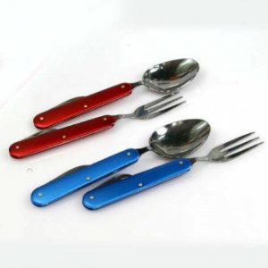 등산용 수저 포크 세트 / 등산 수저세트 / 등산 스푼