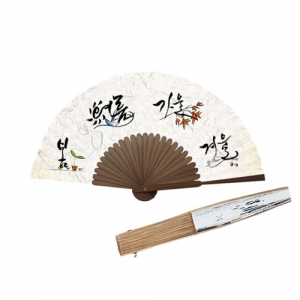 오죽선 소 독판 전통부채