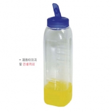 [물통] 페트 투명 물병 1.5