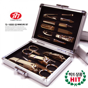 쓰리세븐 TS-16000 골드 손톱 깎이 세트