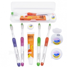 [파스텔 / 클린 미세모 + 페리오 + 치실] 칫솔 치약 // 국내산