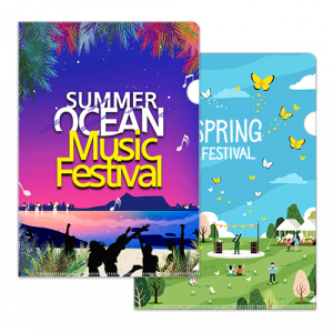 L자 홀더 화일 297*210 칼라 (100942)