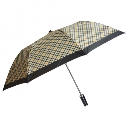 2단 체크 실버 우산 #2