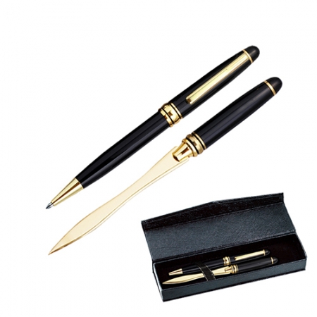 오리지널 금장 + 봉투칼set (블랙 자석케이스) #2