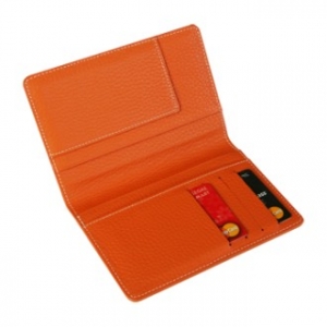 양면 천연 소가죽 쉬렁크 여권지갑 (1155)