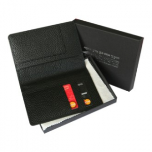 양면 천연 소가죽 여권지갑 (1153)