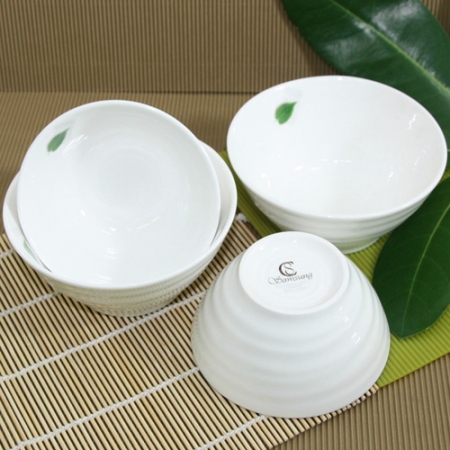 나뭇잎 공기대접(그릇세트) #4