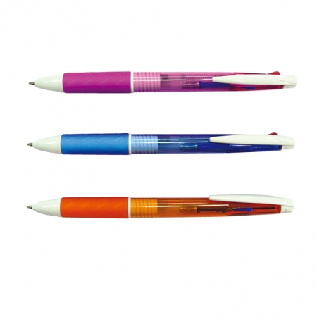 에이스 3색 투명 볼펜 #2