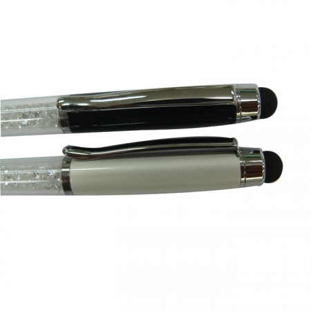 M크리스탈 터치펜(대)세트-금속 #5