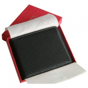 100% 양면 쉬렁크 천연 소가죽 머니 클립 (1106)