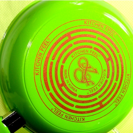 키친필 펄칼라 다이아몬드후라이팬28cm #5