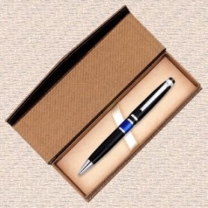 젠틀 블루 볼펜 (골드 케이스 포함)