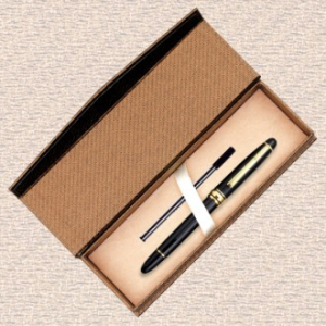오리지널 금장 수성 볼펜, 수성심 세트 (골드 케이스 포함)