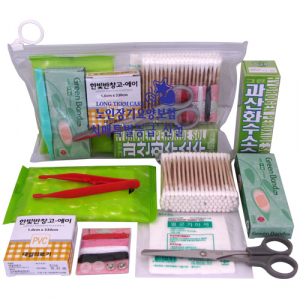 고리 투명 구급함 4호 9종